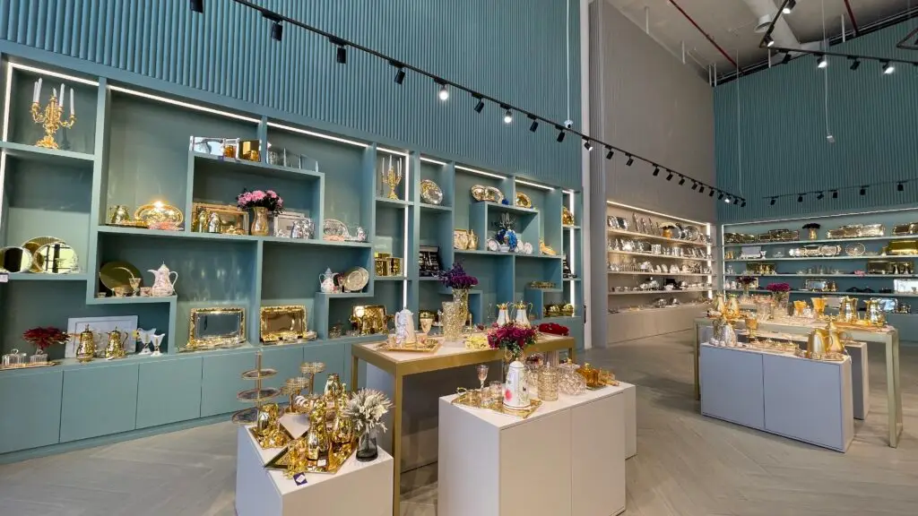 Kitchen Bazar product display zone Riyadh
