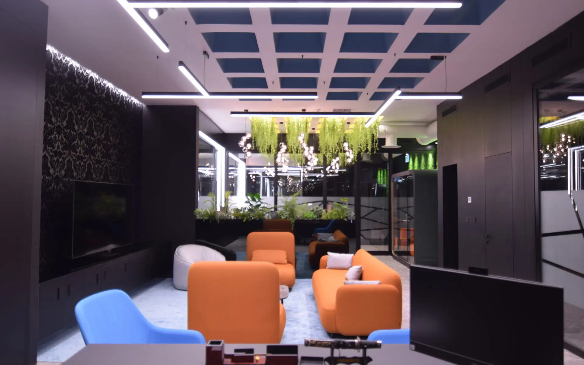office fit-out ceiling design Riyadh by ArchSkills