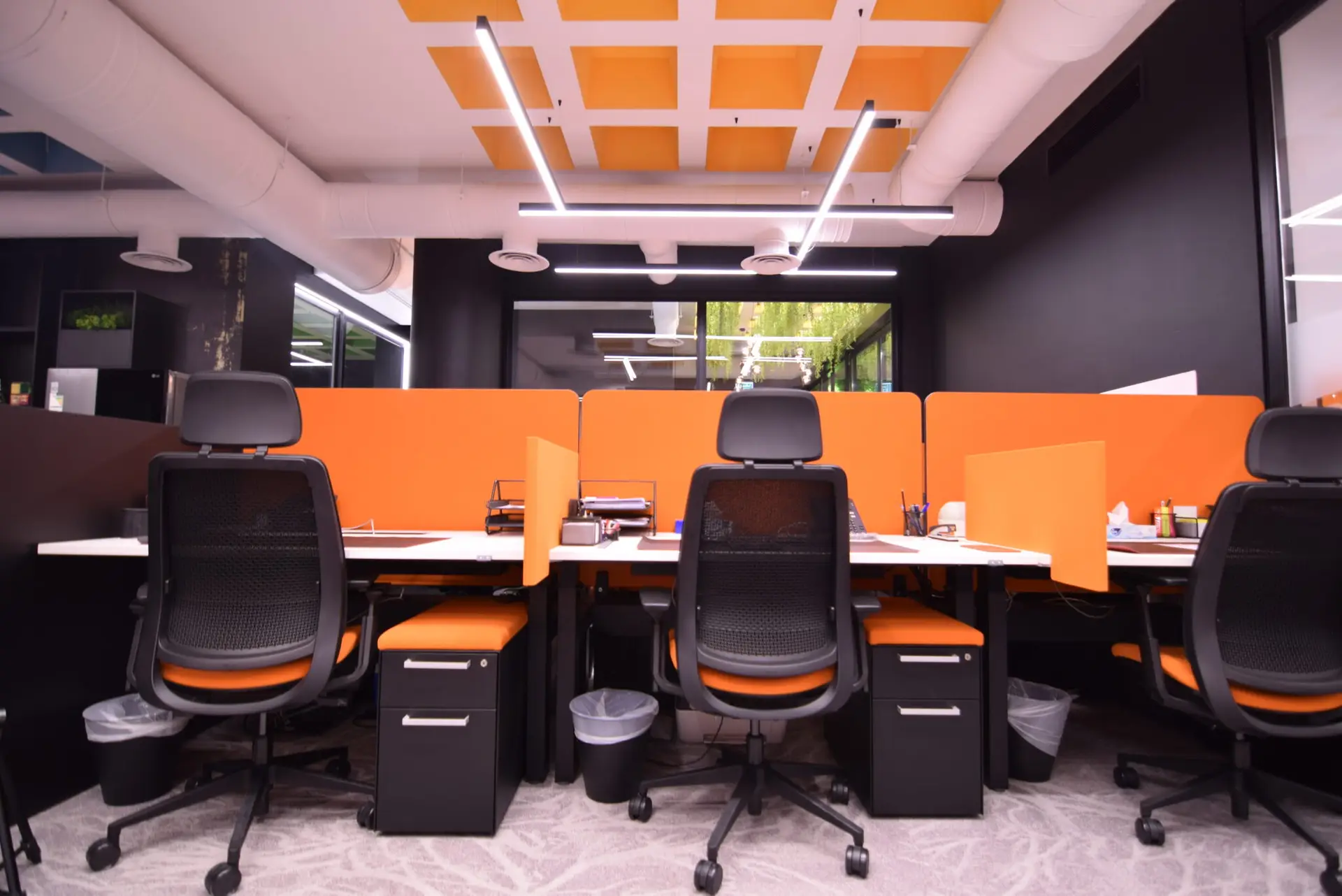 Dermazone office pantry fit-out Saudi Arabia