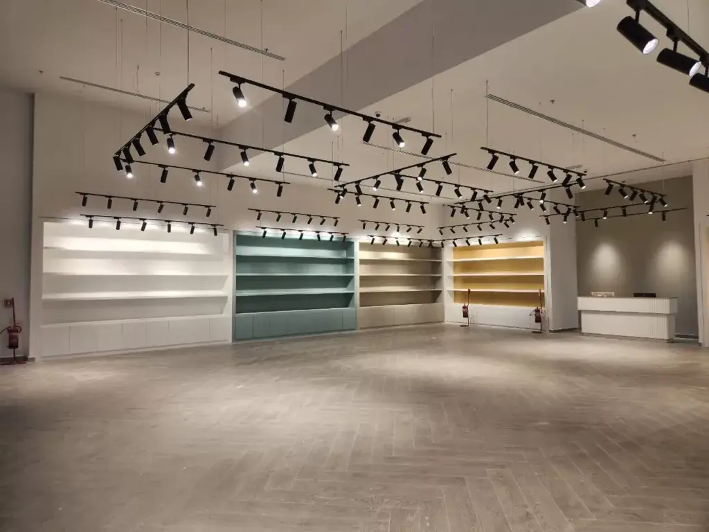 Display area completed, Kitchen Bazar Abha fit-out by ArchSkills